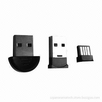 Bluetooth 2.0 USB Dongle Adapter with 3MB Maximum Data Rate and 10m Operating Range